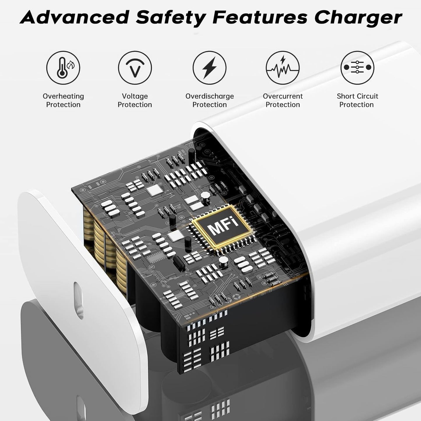 [Apple MFi Certified]Fast iPhone 14 Charger 3Pack,10FT USB C to Lightning Charging Cord with Fast USB Type C Charger Adapter for iPhone 14/14 Pro Max/13 Pro/13/12 Mini/12 Pro Max/11Pro Max/Xs and iPad