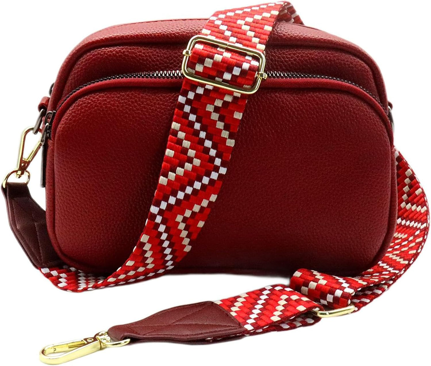 Adjustable Pink Purse Strap - 1.5" Wide Handbags, Camera, Guitar, Phone & Crossbody Bag Replacement