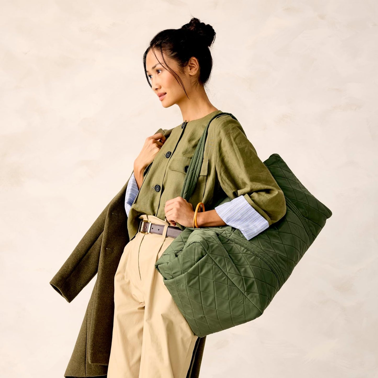 Women's Large Original Duffel, Polyester Twill