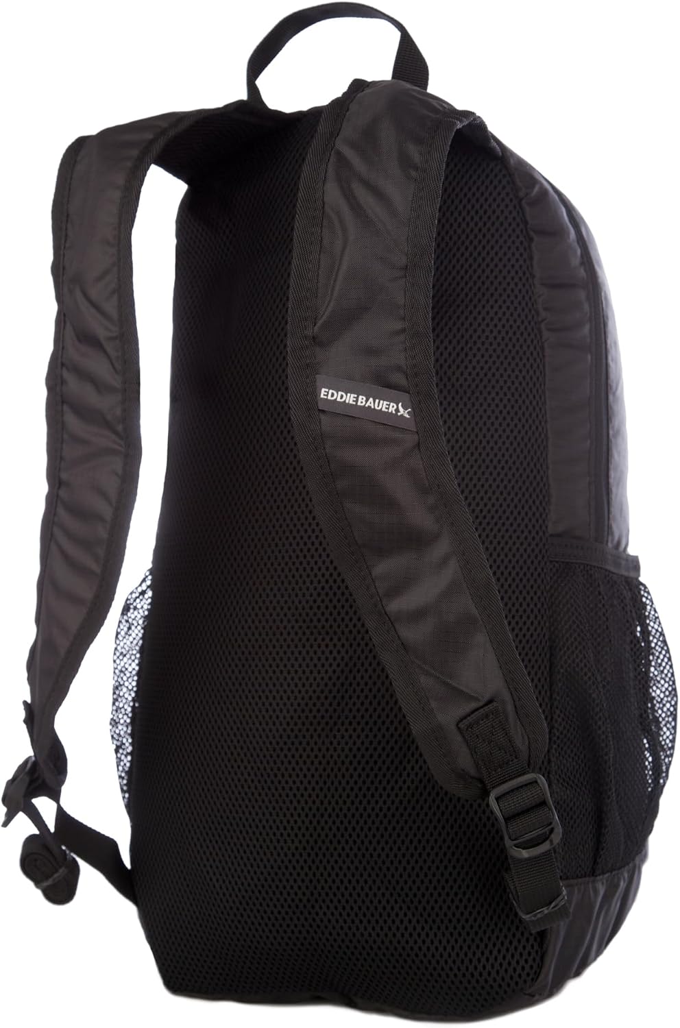 Eddie Bauer Stowaway Packable Backpack-Made from Ripstop Polyester, Onyx, 20L