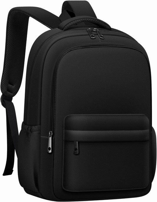 Aesthetic Cute Backpack for School Kids Bookbags Student Black Backpacks for Teen Girls Preppy Casual Middle School Bag