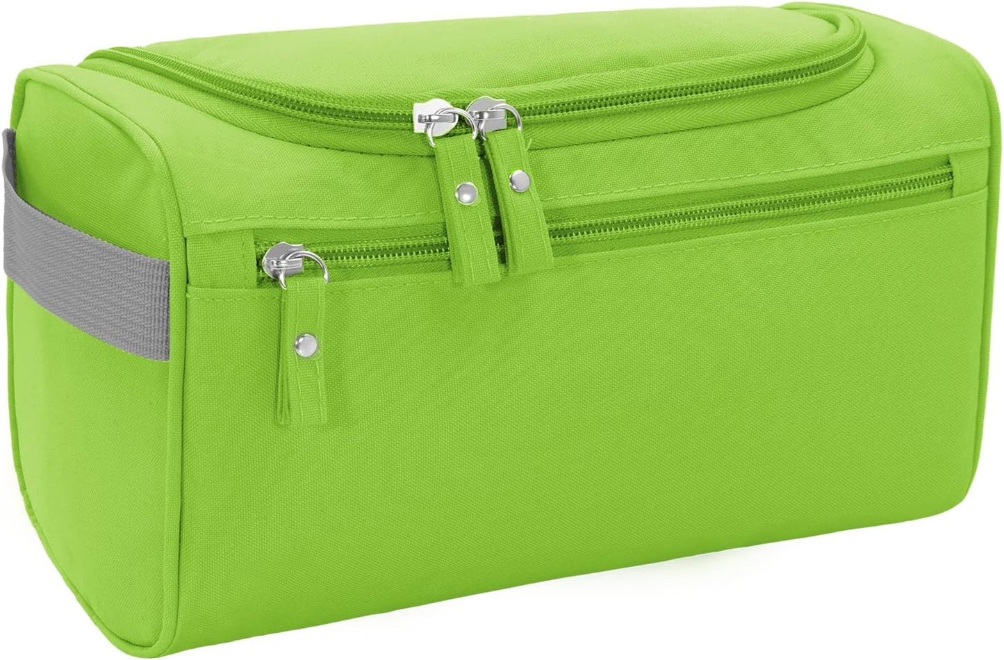 Buruis Travel Toiletry Bag for Men and Women, Hanging Cosmetics Makeup Bags, Water-resistant Dopp Kit Shaving Bags, Small Toiletry Bag for Travel Essentials (Green)