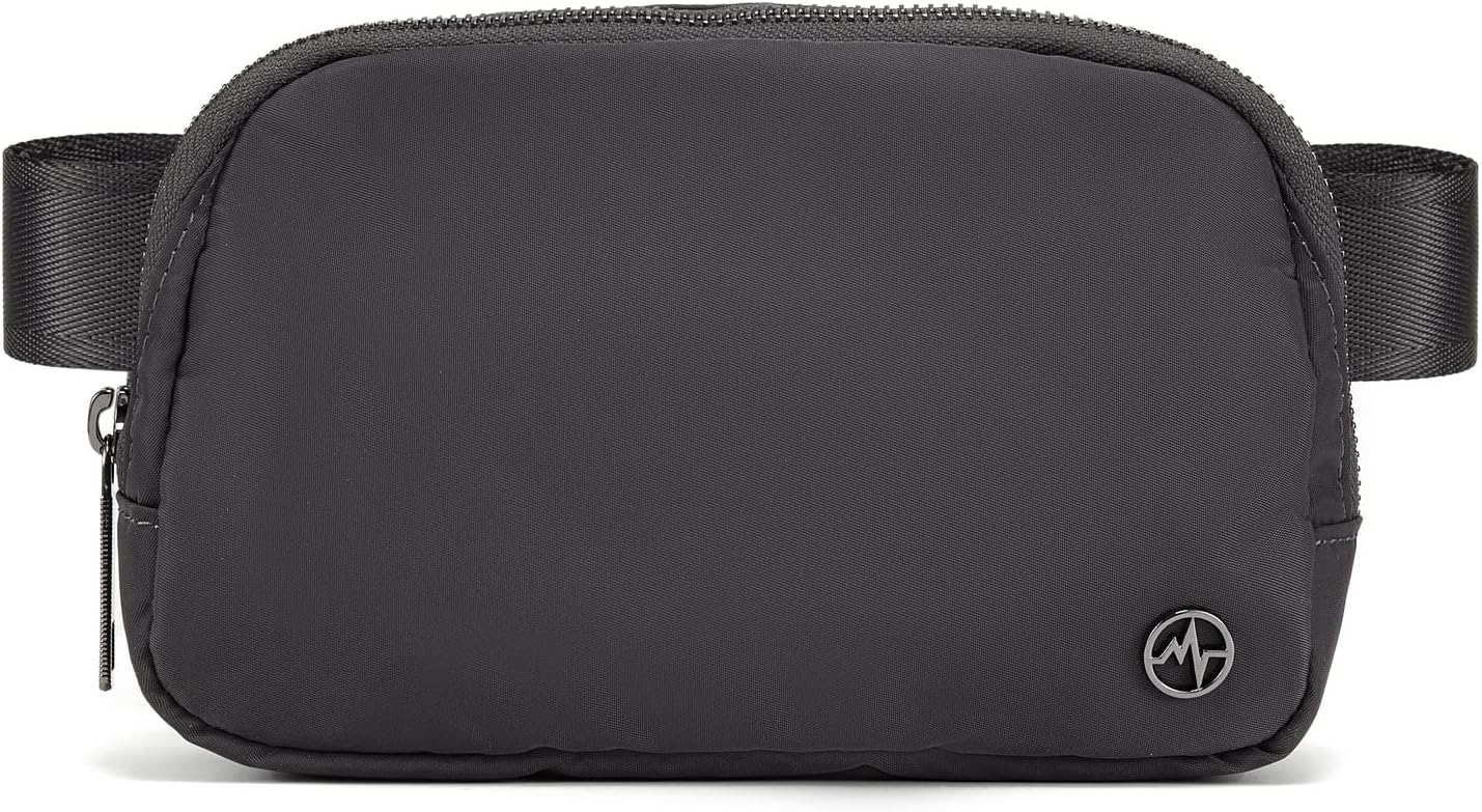 Pander Cross Body Fanny Pack for Women, Fashion Waist Packs, Crossbody Bags, Belt Bag with Adjustable Strap (Dim Grey).