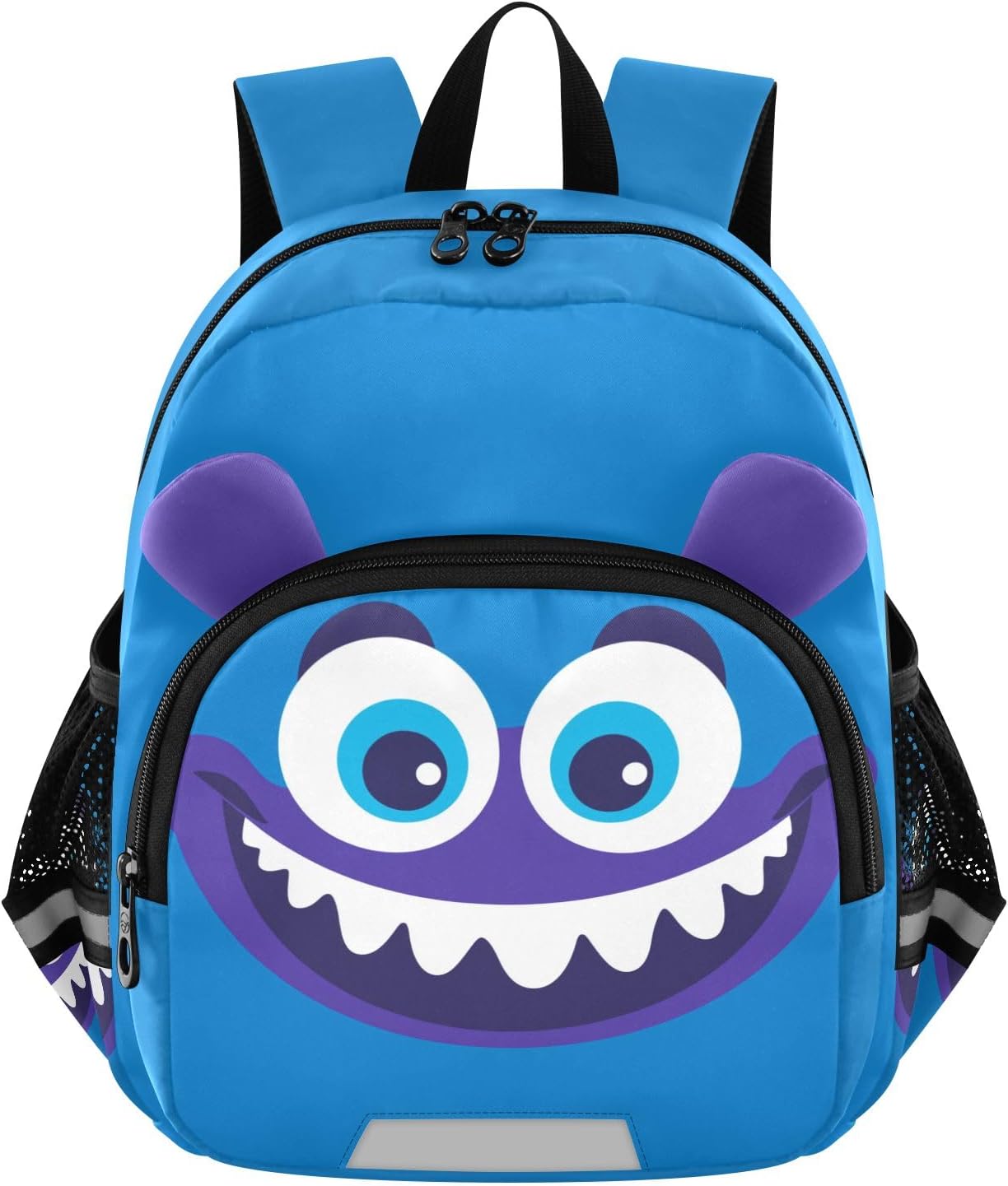 Toddler Backpack Small Preschool Kindergarten Kids Backpacks Monster Blue Bookbag for School