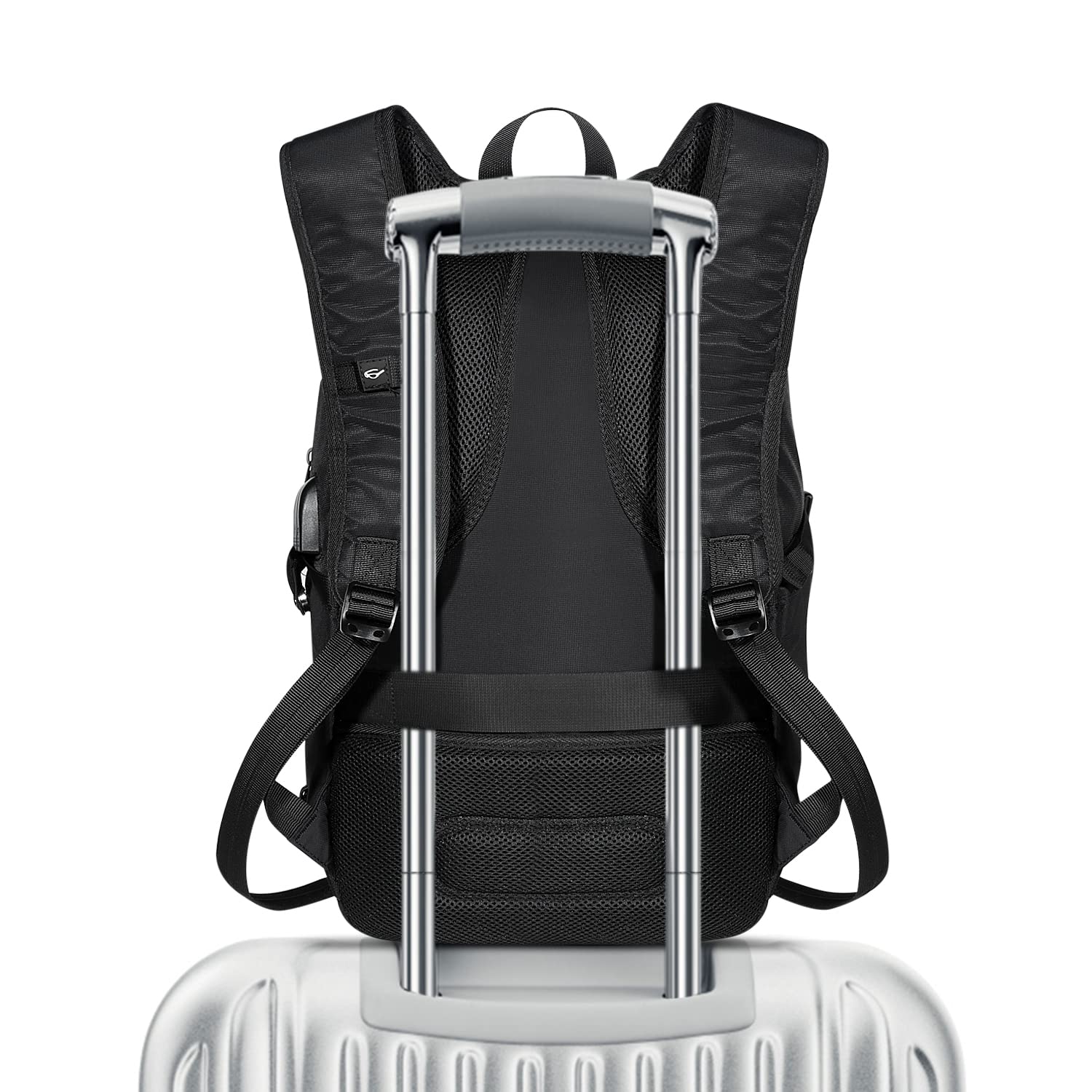 Tzowla 35 Liter Anti Theft Backpack with Giant Tumbler Holder Pocket and Lock,15.6 Inch Laptop