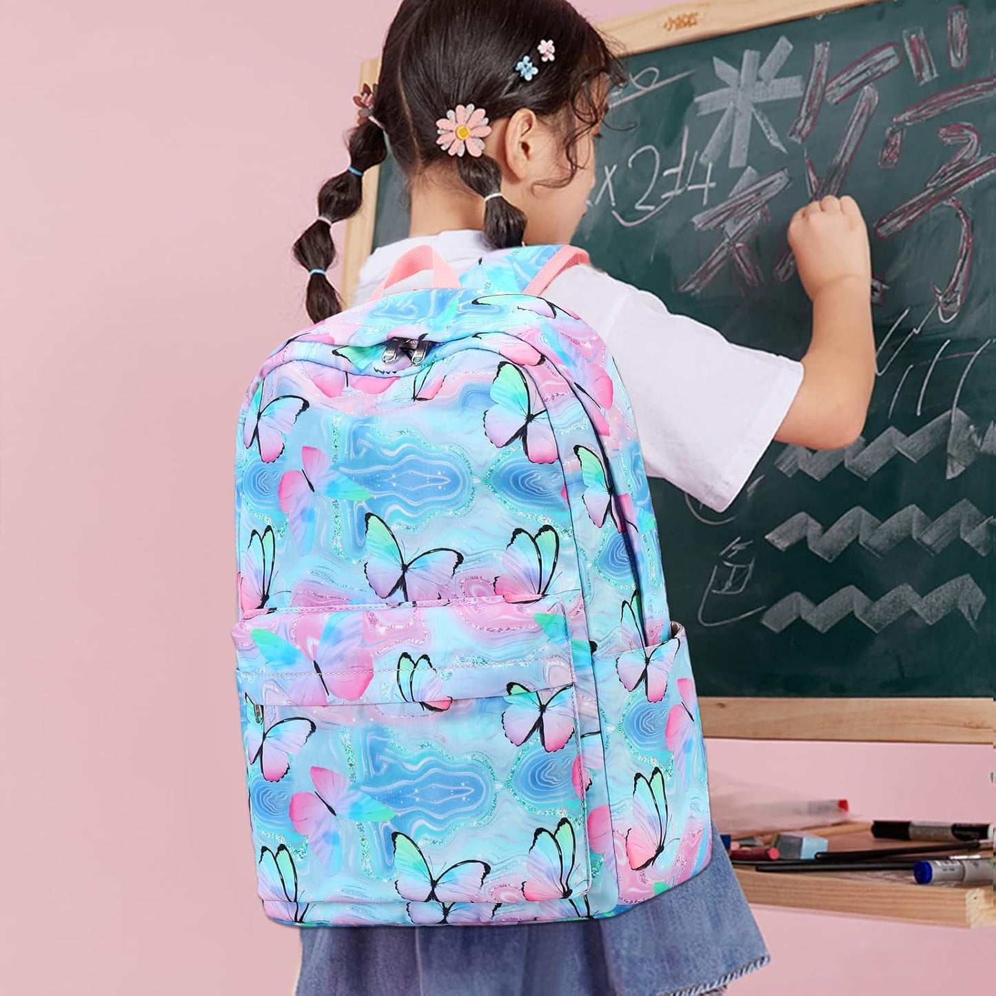 CAMTOP School Backpack for Kids Girls Boys Backpacks with Lunch Box Kindergarten Elementary BookBag Set for Age 4-10