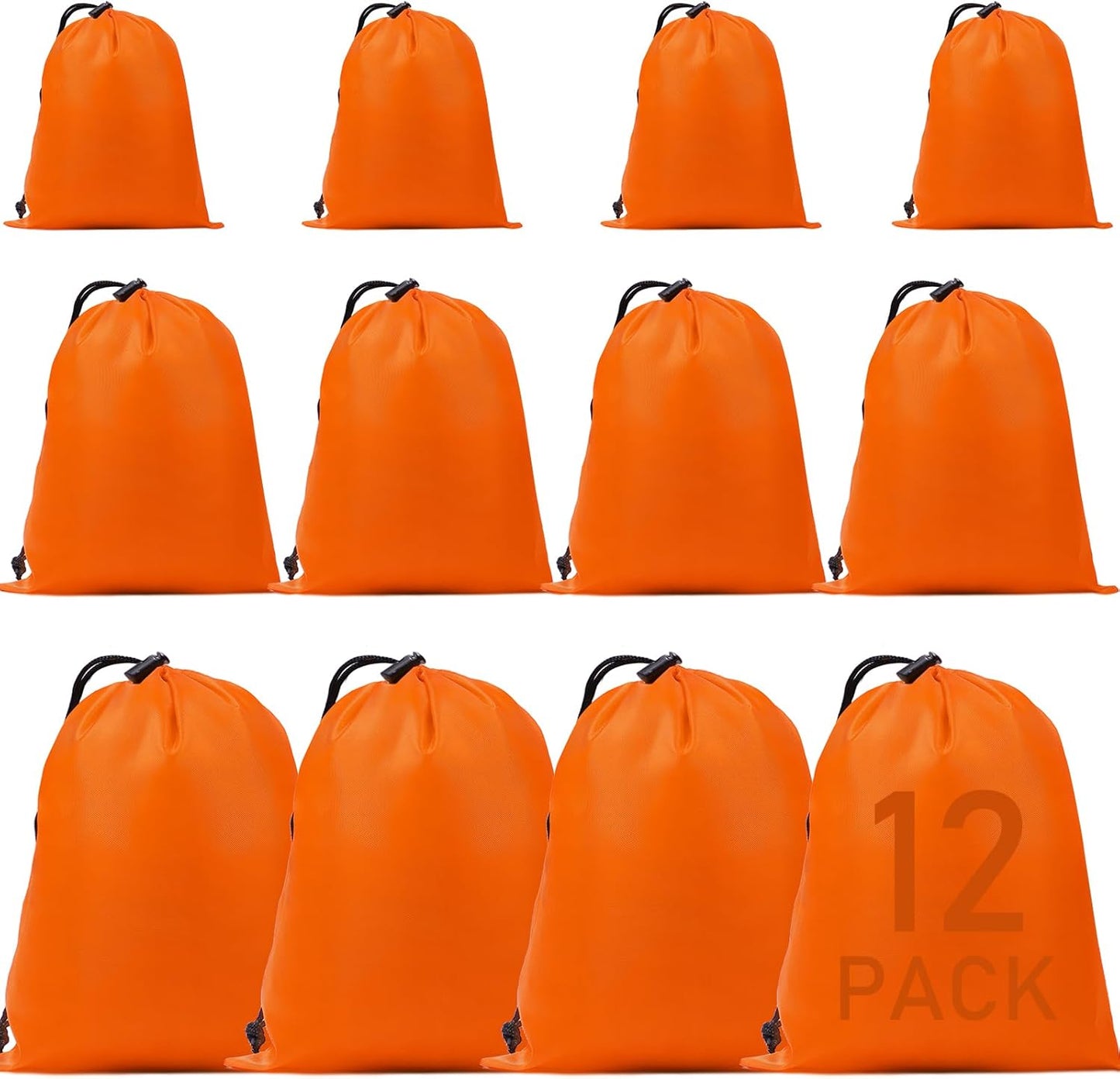 iMucci Upgrade Waterproof Drawstring Bag Sack Nylon Bag Ditty Bag for Gym Traveling, Hiking, Yoga, Shopping