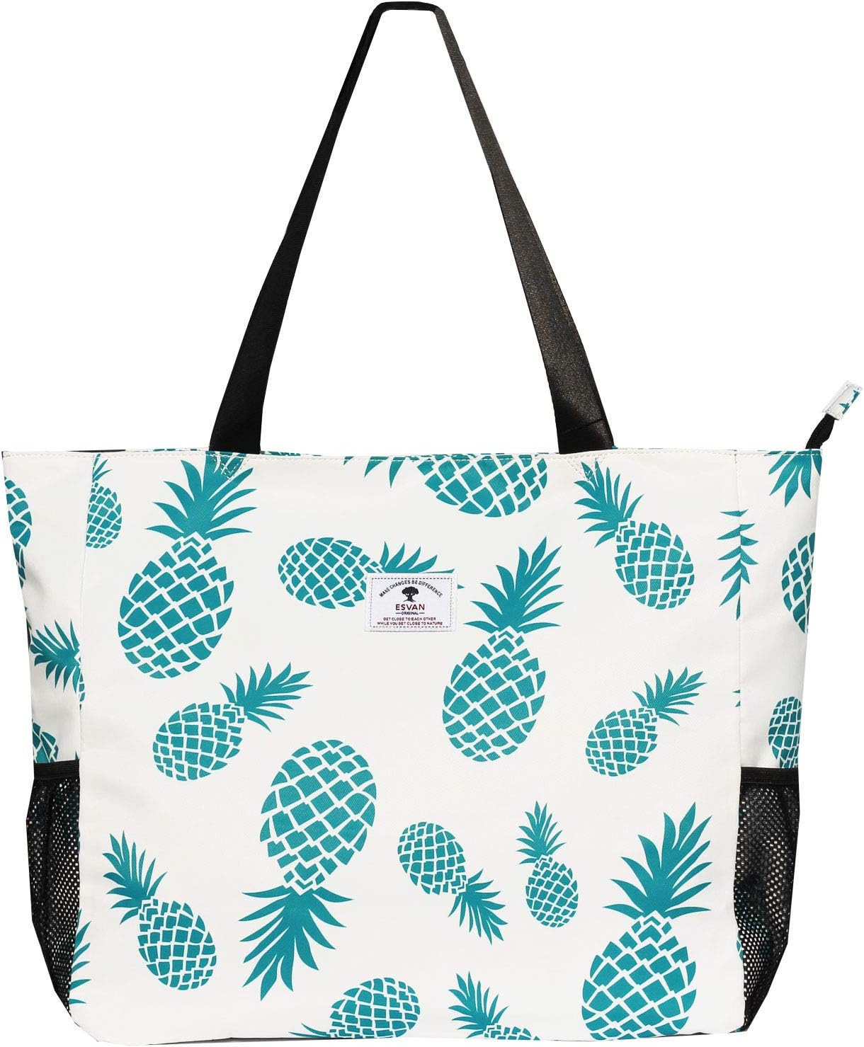 LARGE BEACH BAG Water Resistant Lightweight 20 inch Women Oversize Tote Bag for Gym Beach Travel