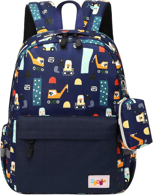 mygreen Toddler Backpack, Kids Backpack for Boys and Girls with Chest Strap