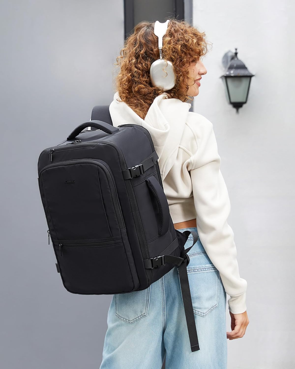 LOVEVOOK Travel Backpack for Women & Men, 60L Large Carry On Backpack Airline Approved, TSA