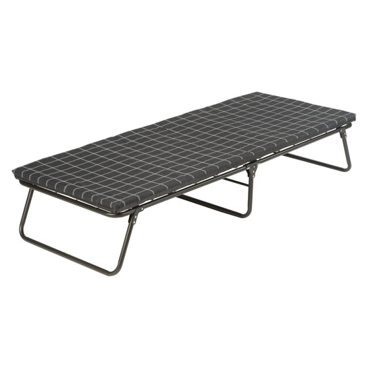 Coleman ComfortSmart Big & Tall Cot with Mattress Pad, Folding Steel Camp Bed with Plush Pad for