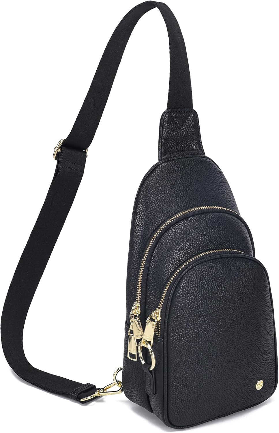 INICAT Crossbody Sling Bags Travel Cross Body Purses Faux Leather Fanny Packs Chest Bag for Women