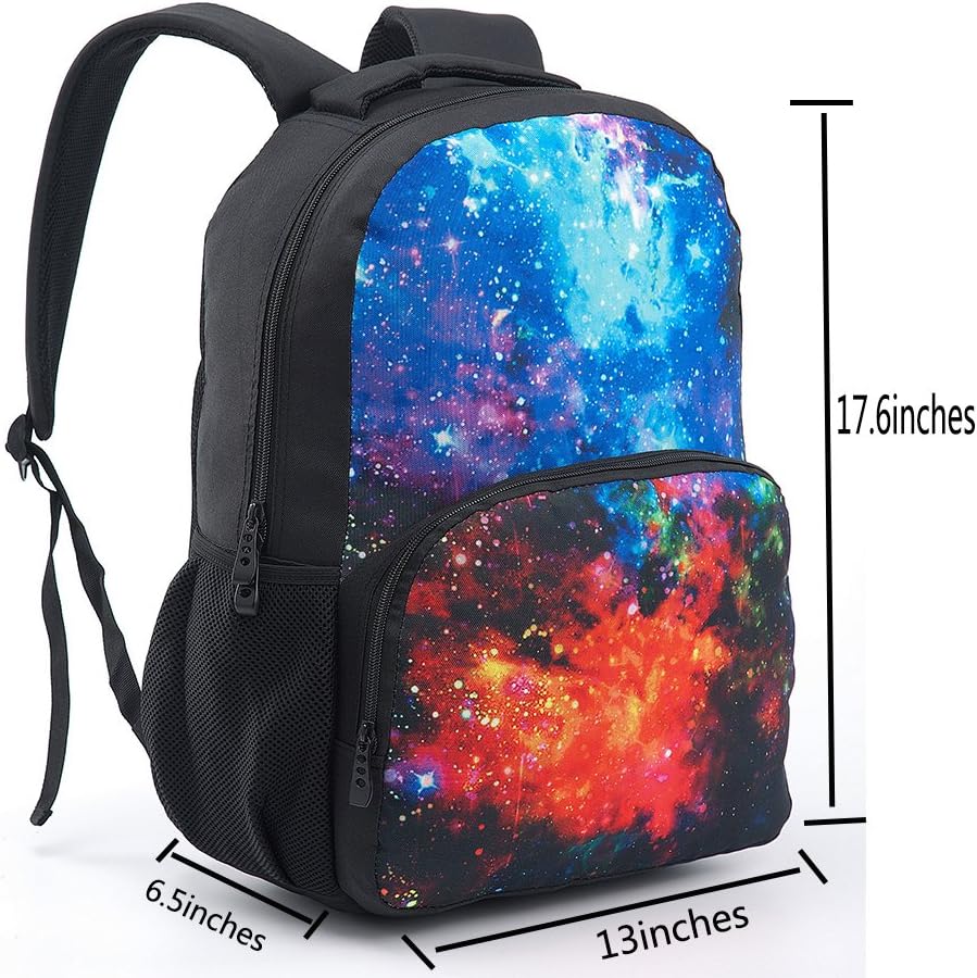 CAIWEI backpack teen, Universe Space TrendyMax Galaxy Pattern Backpack Cute for School (Starry sky)