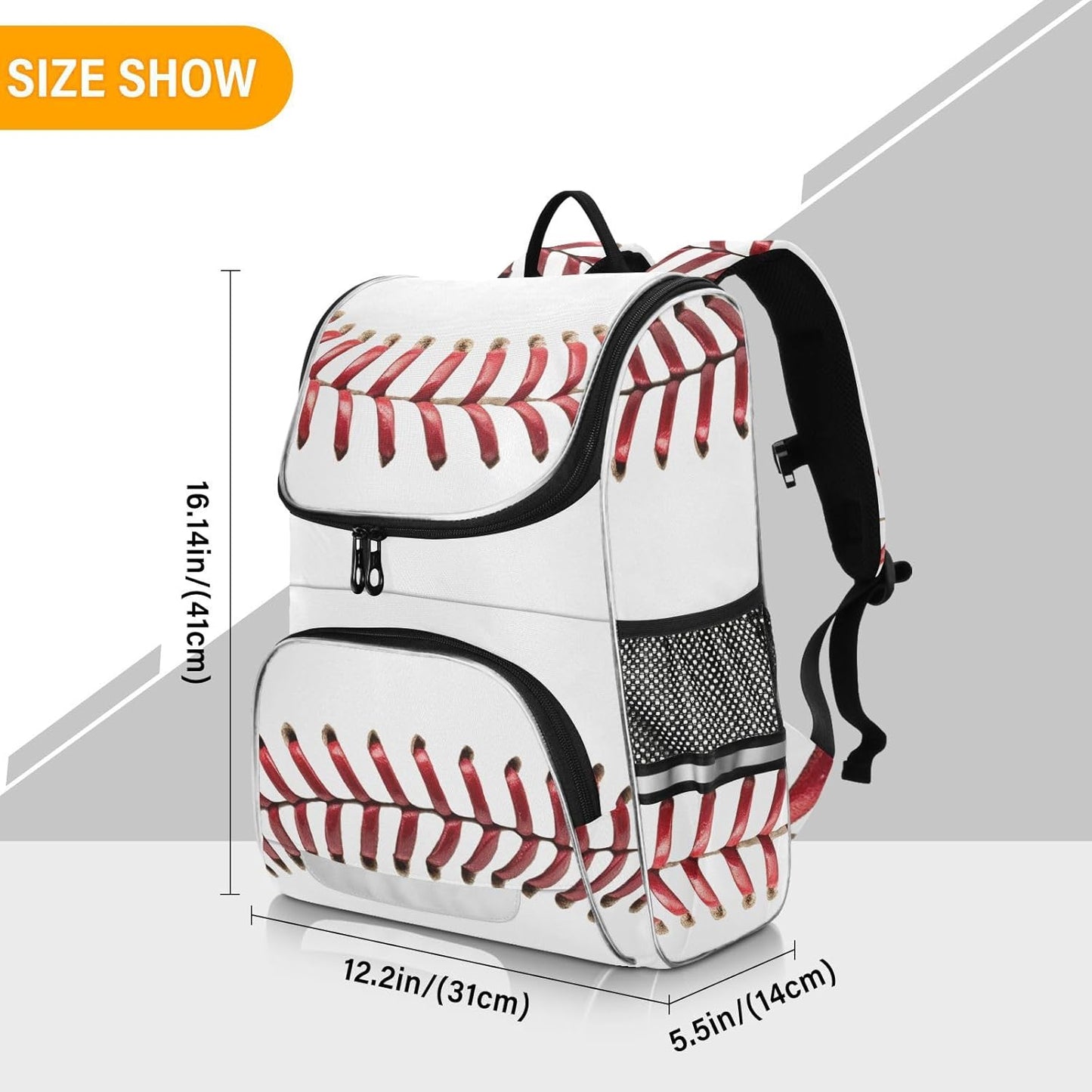 Baseball Cute Backpack For Girls Kids Backpack Boys Teen School Bag Bookbag Travel Daypacks