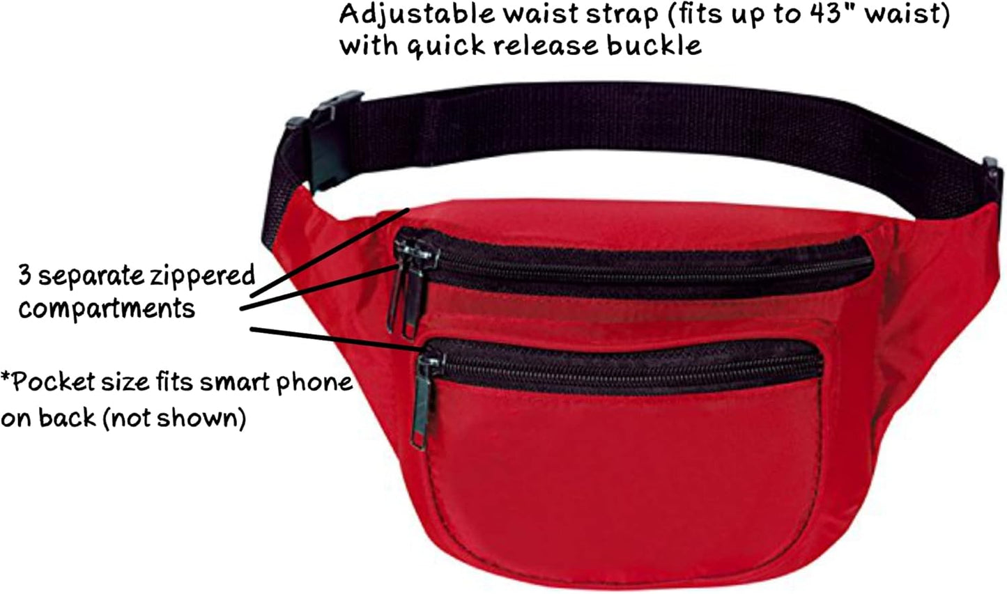 Fanny Pack, BuyAgain Quick Release Buckle Travel Sport Waist Fanny Pack Bag For Men Or Women