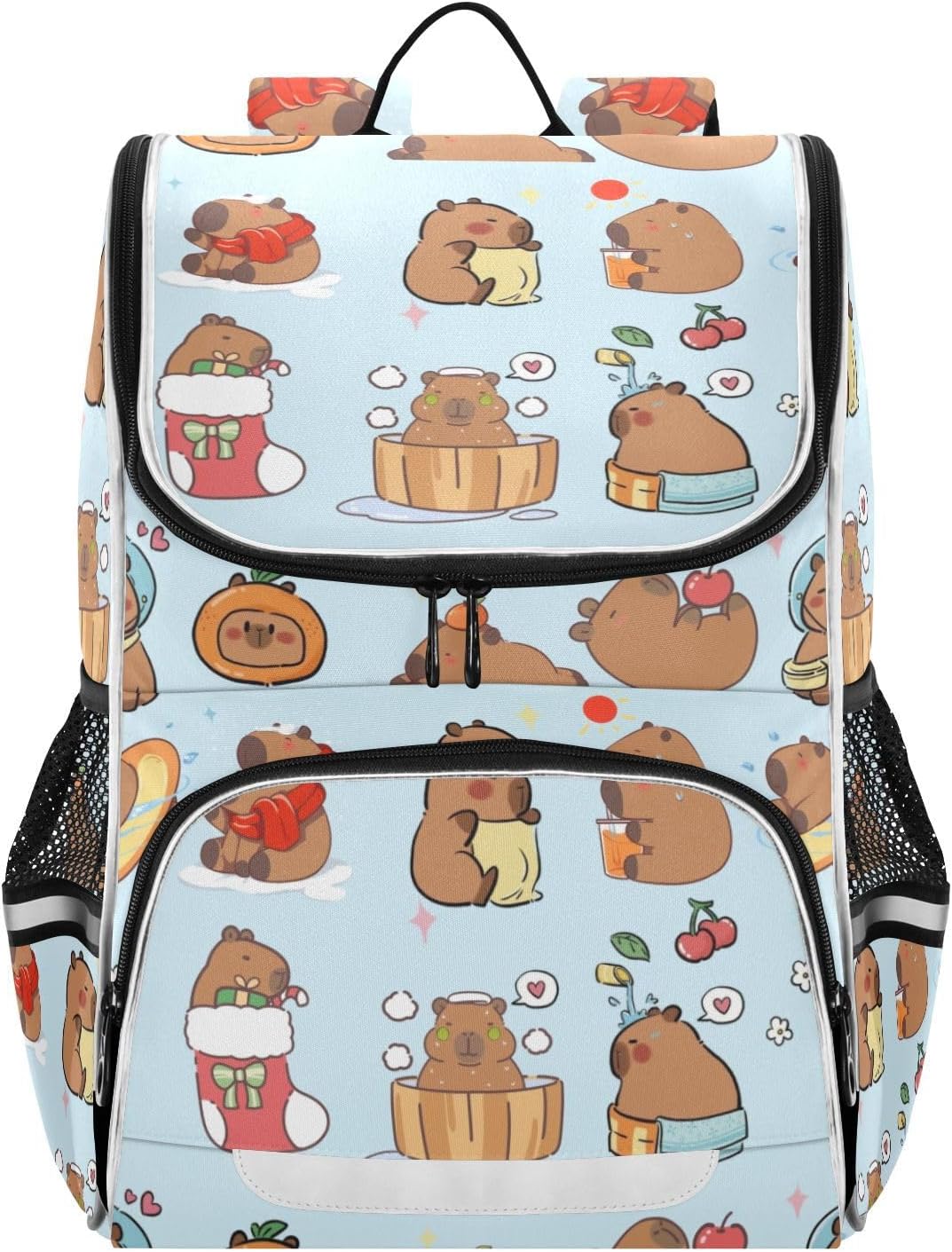 Capybaras Cute Backpack For Girls Kids Backpack Boys Teen School Bag Bookbag Travel Daypacks