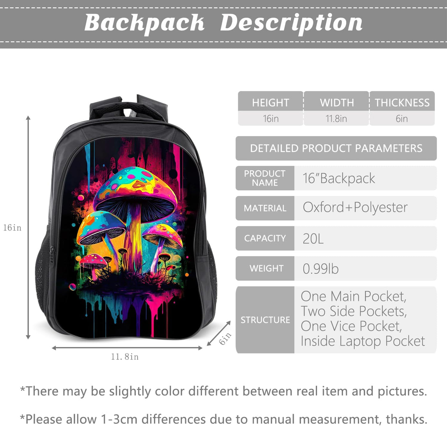 Kids Backpack School Bookbag 16inch Schoolbag With Lunch Box Bag And Pencil Case Set For Boys Girls