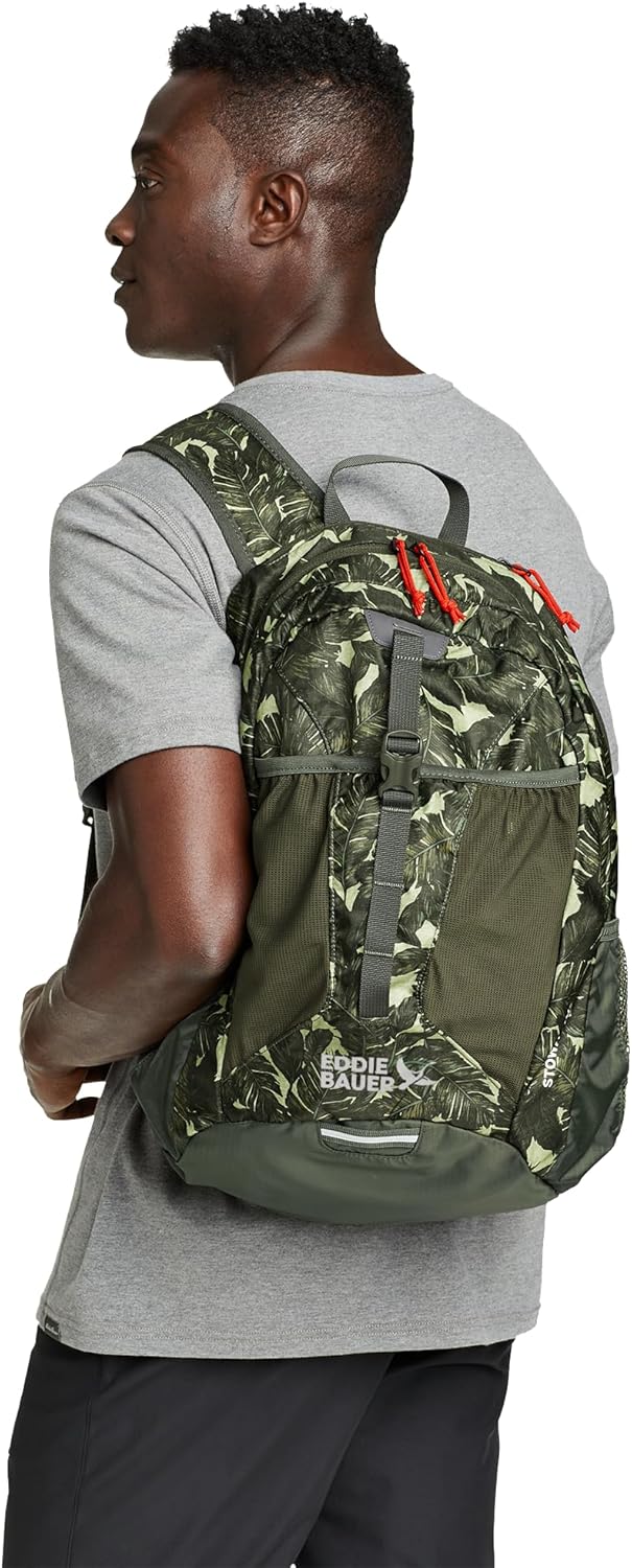 Eddie Bauer Stowaway Packable Backpack | Travel | Outdoor | Lightweight | Foldable | Durable |