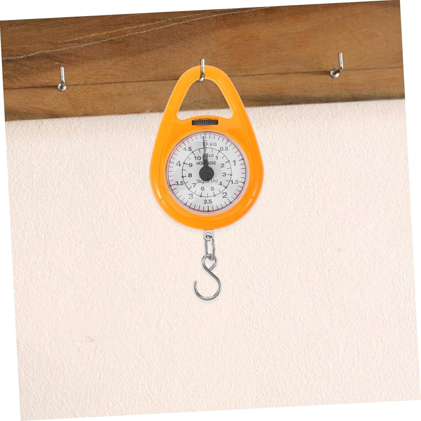 Handheld Scale Mechanical Spring Balance Luggage Scale for Travel Built Hook