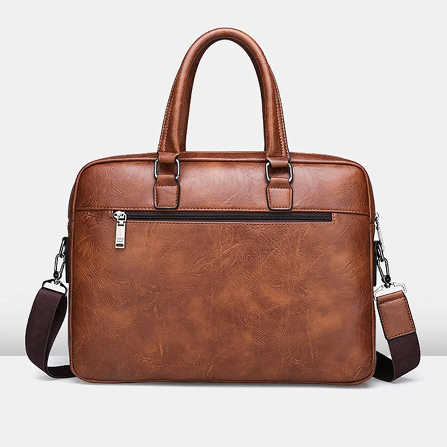 leather Laptop Bag for Men 16 inch Laptop Briefcase Waterproof,Handbags Shoulder Crossbody Bag