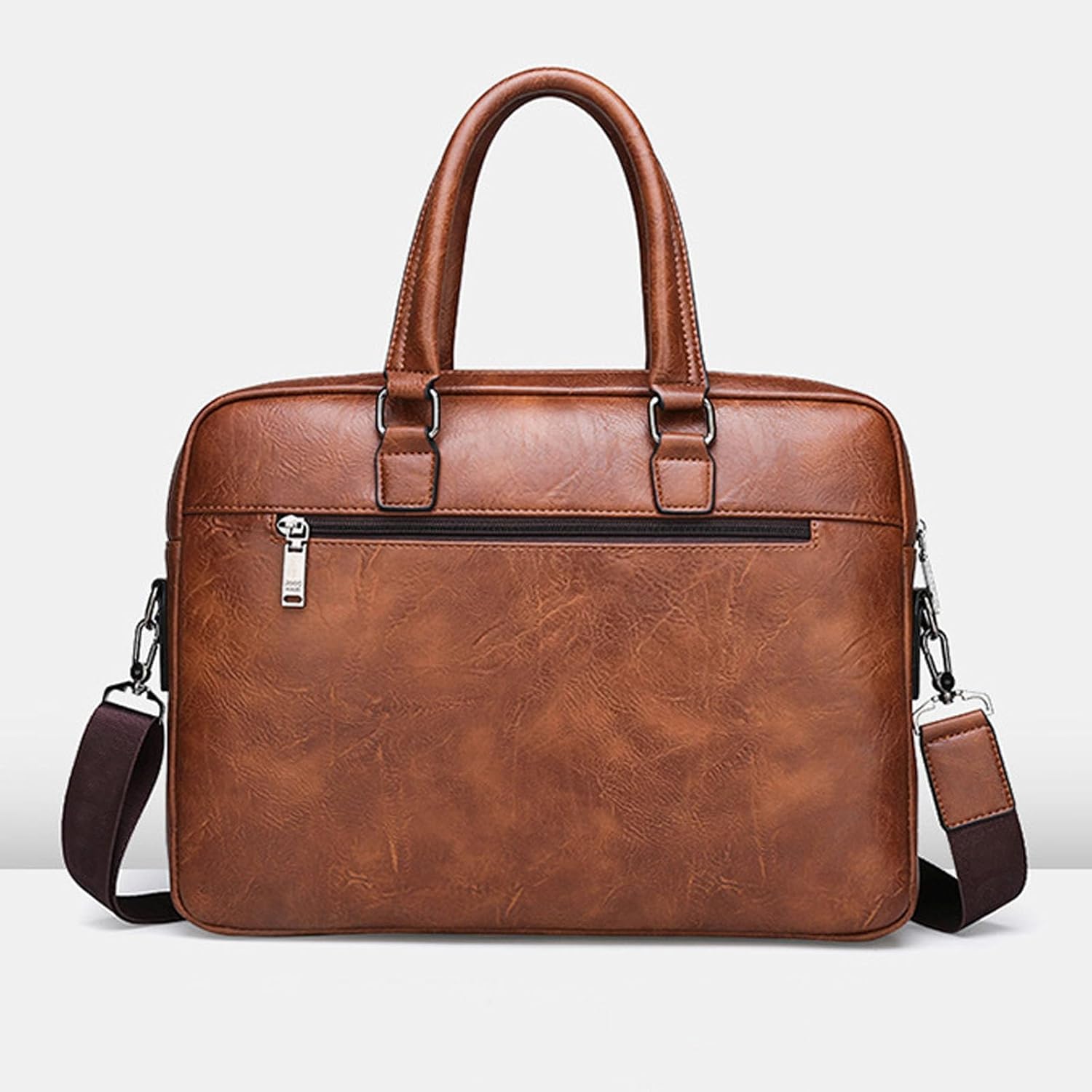 leather Laptop Bag for Men 16 inch Laptop Briefcase Waterproof,Handbags Shoulder Crossbody Bag