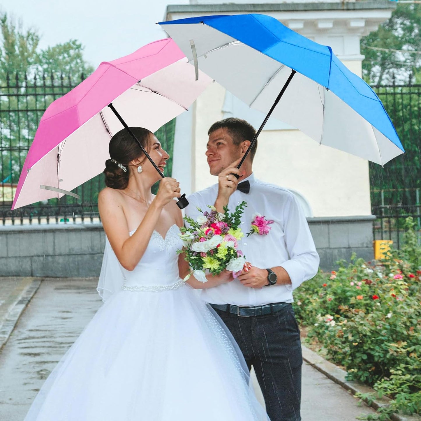 Travel Umbrella, Umbrellas Bulk, 5 Colors Travel Folding Umbrellas, Exquisite Appearance, Easy To Carry, Suitable For Sunny Days And Rainy Days