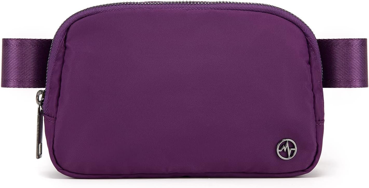 Pander Cross Body Fanny Pack for Women, Fashion Waist Packs, Crossbody Bags, Belt Bag with Adjustable Strap (Dahlia).