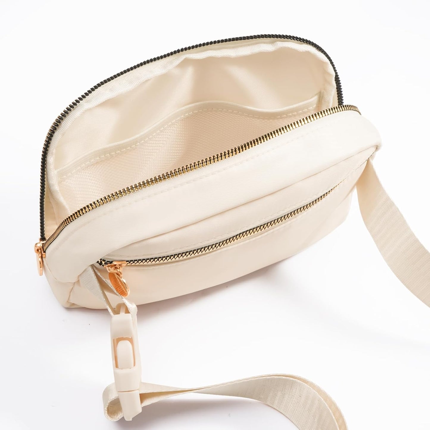 Cross Body Fanny Pack for Women,Fashion Waist Packs Crossbody Bags,Belt Bag with Adjustable Strap - Khaki