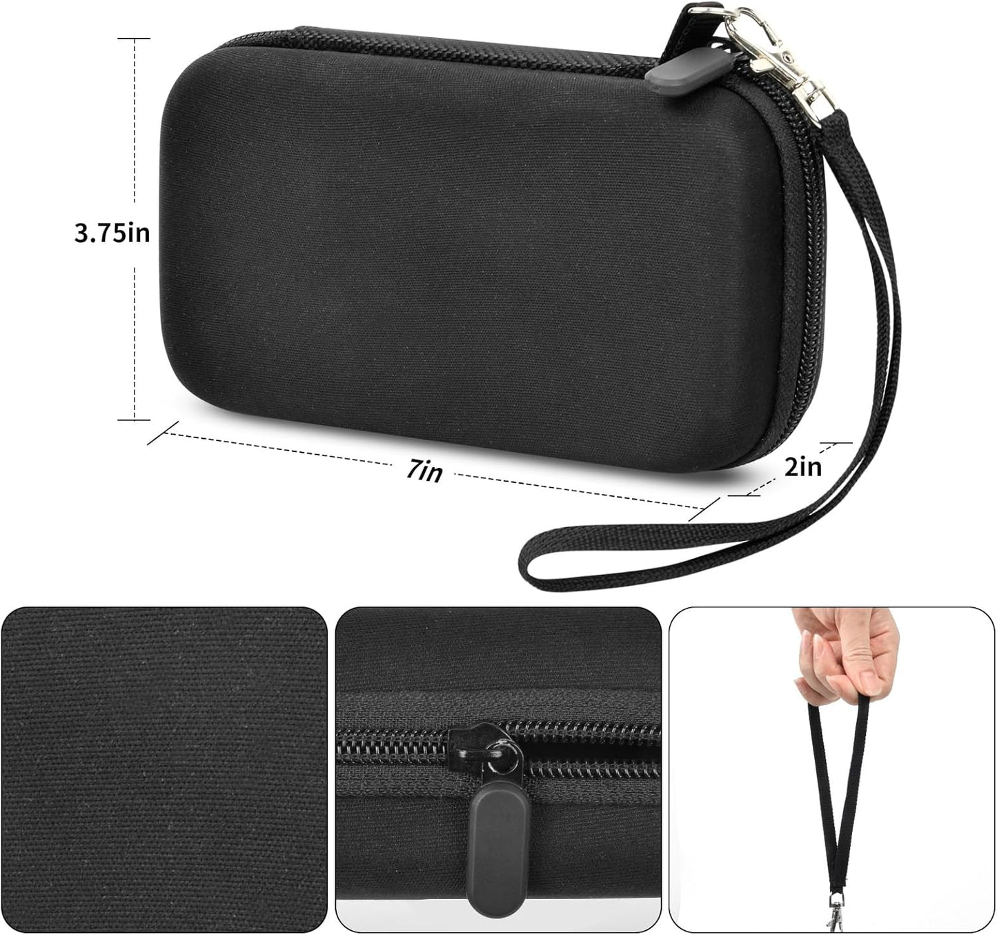 Portable Bank Charger Case for OHOVIV for SABANI for Charmast for VRURC for YILANS for CFIAI for LOVELEDI for RGVOTA for Miday for RONEGN for POIYTL for IAPOS Fast Charging Battery(Black)