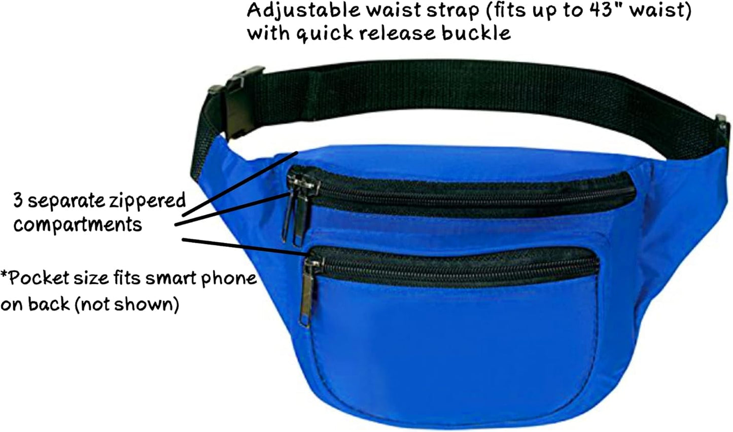 Fanny Pack, BuyAgain Quick Release Buckle Travel Sport Waist Fanny Pack Bag For Men Or Women