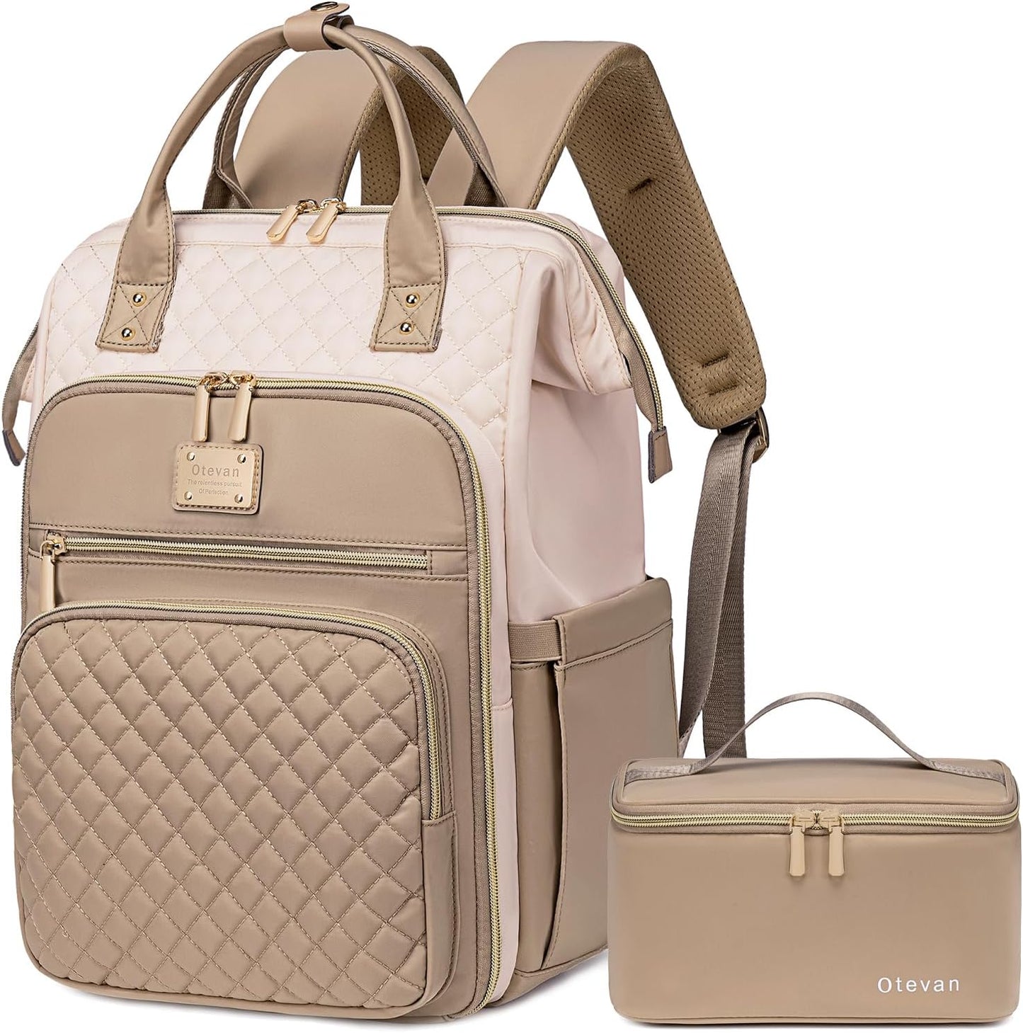 Lunch Backpack for Women, 15.6 inch Laptop Backpacks for Womens, Work Backpacks with