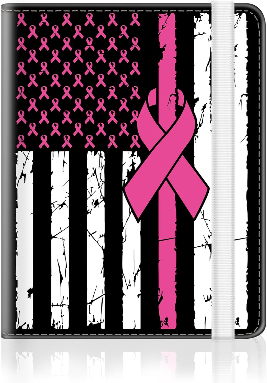 Passport Holder for Travel, Cute Passport Cover for Women Men, Waterproof PU Leather Rfid Blocking Passport Wallet with Credit Card Case for Travel Family, Boys Girls Travel Essentials