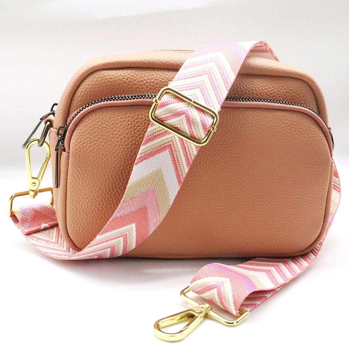Adjustable Purse Strap - 1.5" Wide Handbags, Camera, Guitar, Phone & Crossbody Bag Replacement