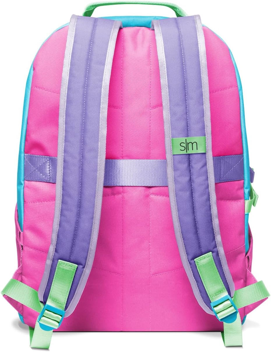 Simple Modern Ellis Backpack for School | Elementary Middle and High School Bookbag for Kids and Teens | Girls and Boys | 80s Mix