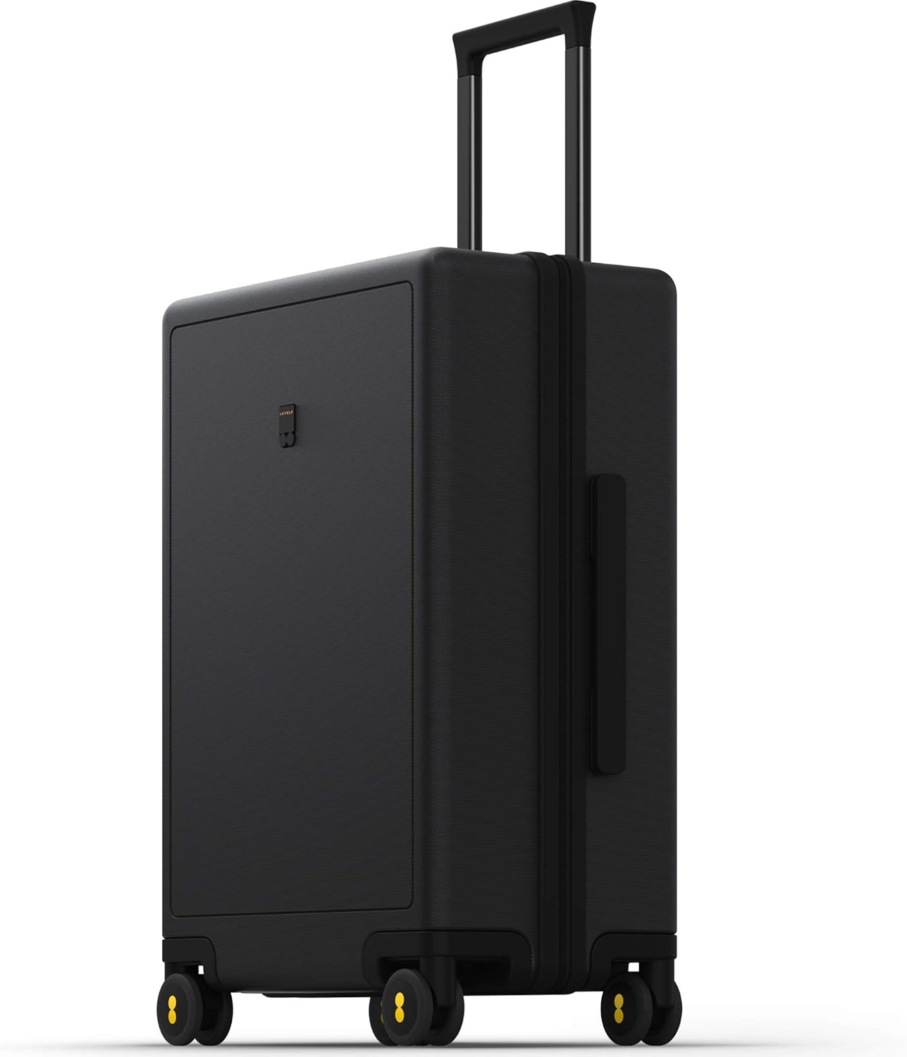 LEVEL8 Large Suitcase with Wheels, Checked Luggage, Lightweight Luminous Textured Tsa Approved