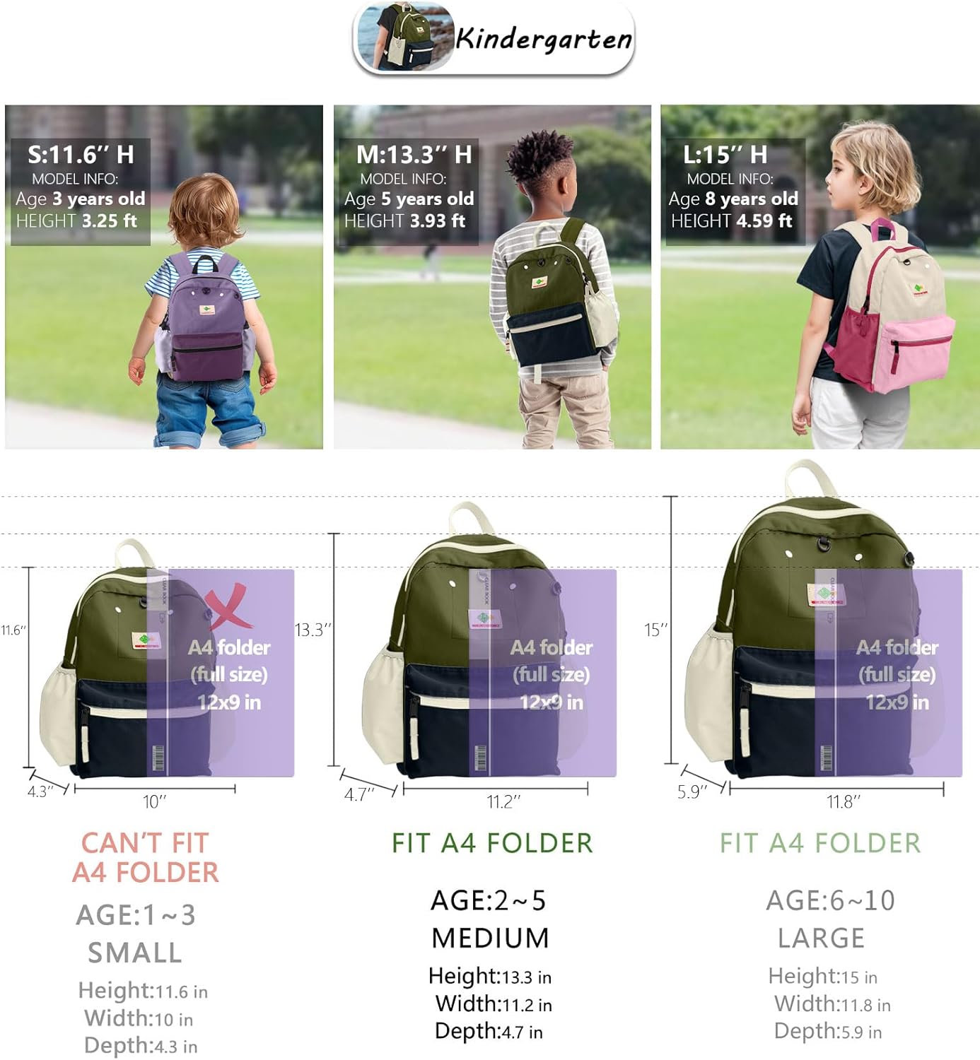 Toddler Backpack for Boys 2-5: Preschool Backpack for Boys