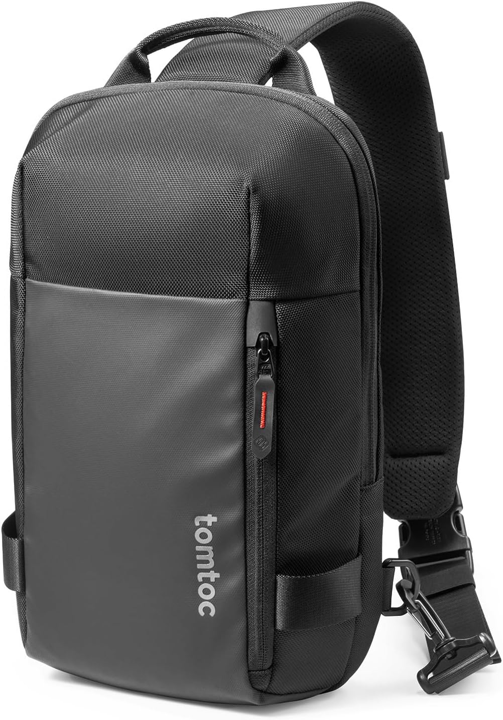 tomtoc 5L Compact Sling Backpack for Men Women, Lightweight Crossbody Shoulder Bag for 11 inch iPad Pro M5/M4, iPad Air M3/M2, 11" iPad A16, Nintendo Switch 2/Rog Xbox Ally X, EDC Daypack - XS Size