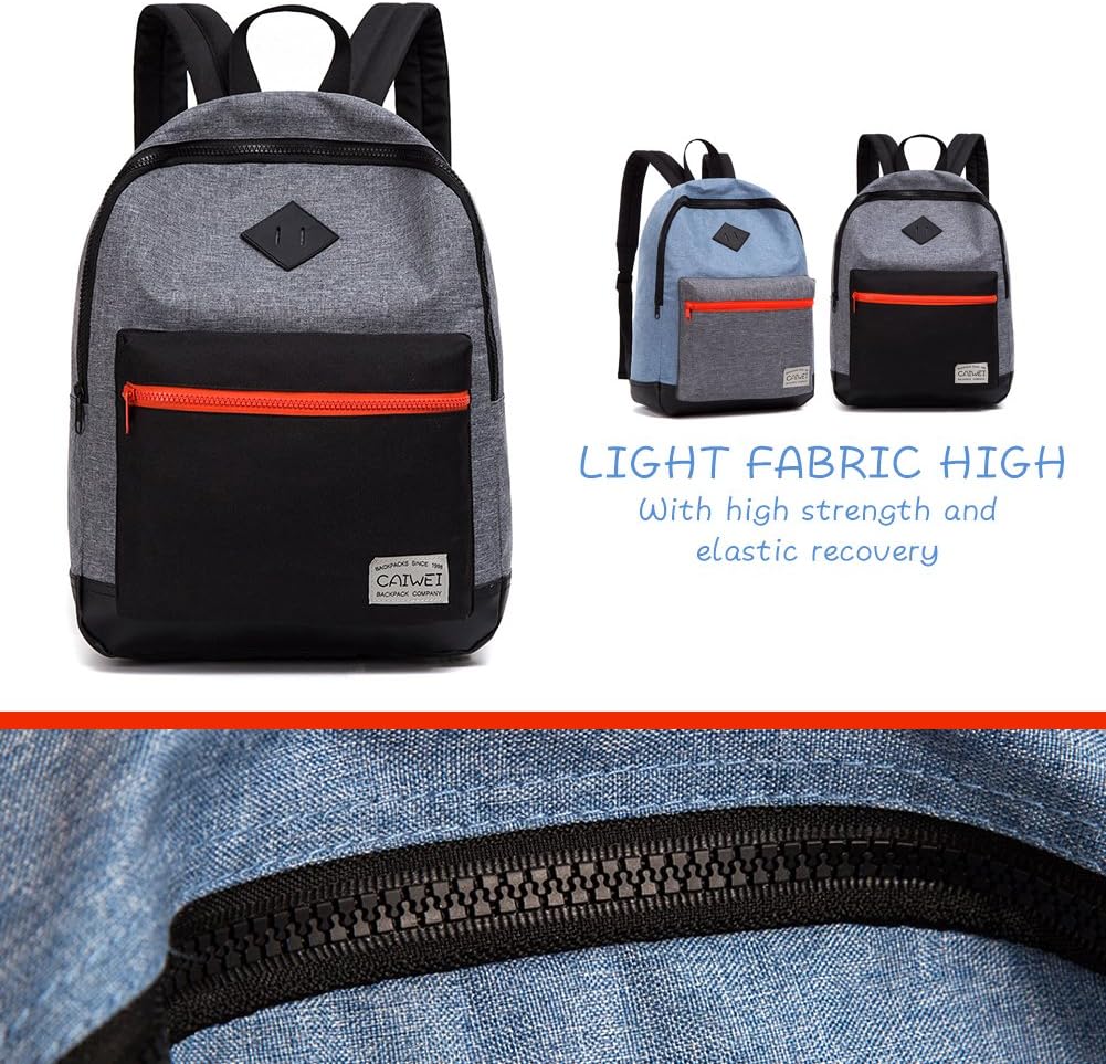 CAIWEI Fashion children's backpack (grey)