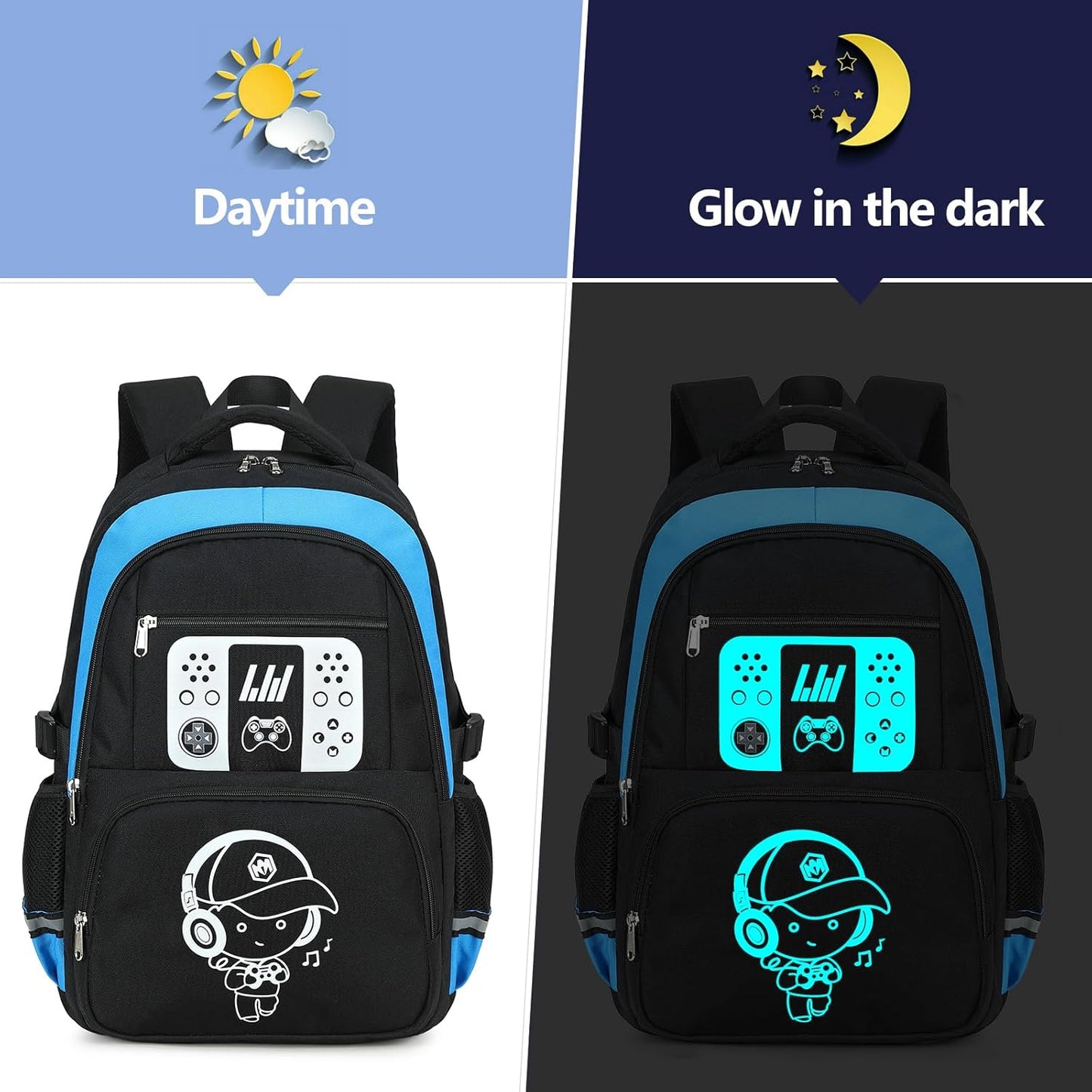 Bluboon Kids Backpack Boys Camo Bookbag Teens Elementary School Bag Daypack Travel Back Pack Middle school