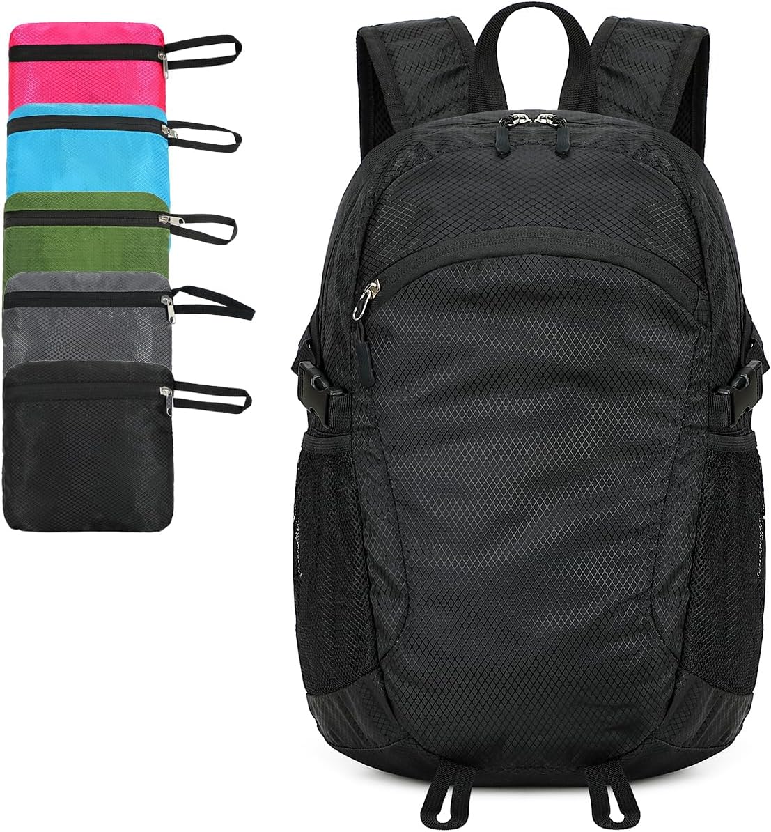 Small Hiking Backpack 15L Travel Lightweight Hiking Packable Daypack Water-Resistant Foldable