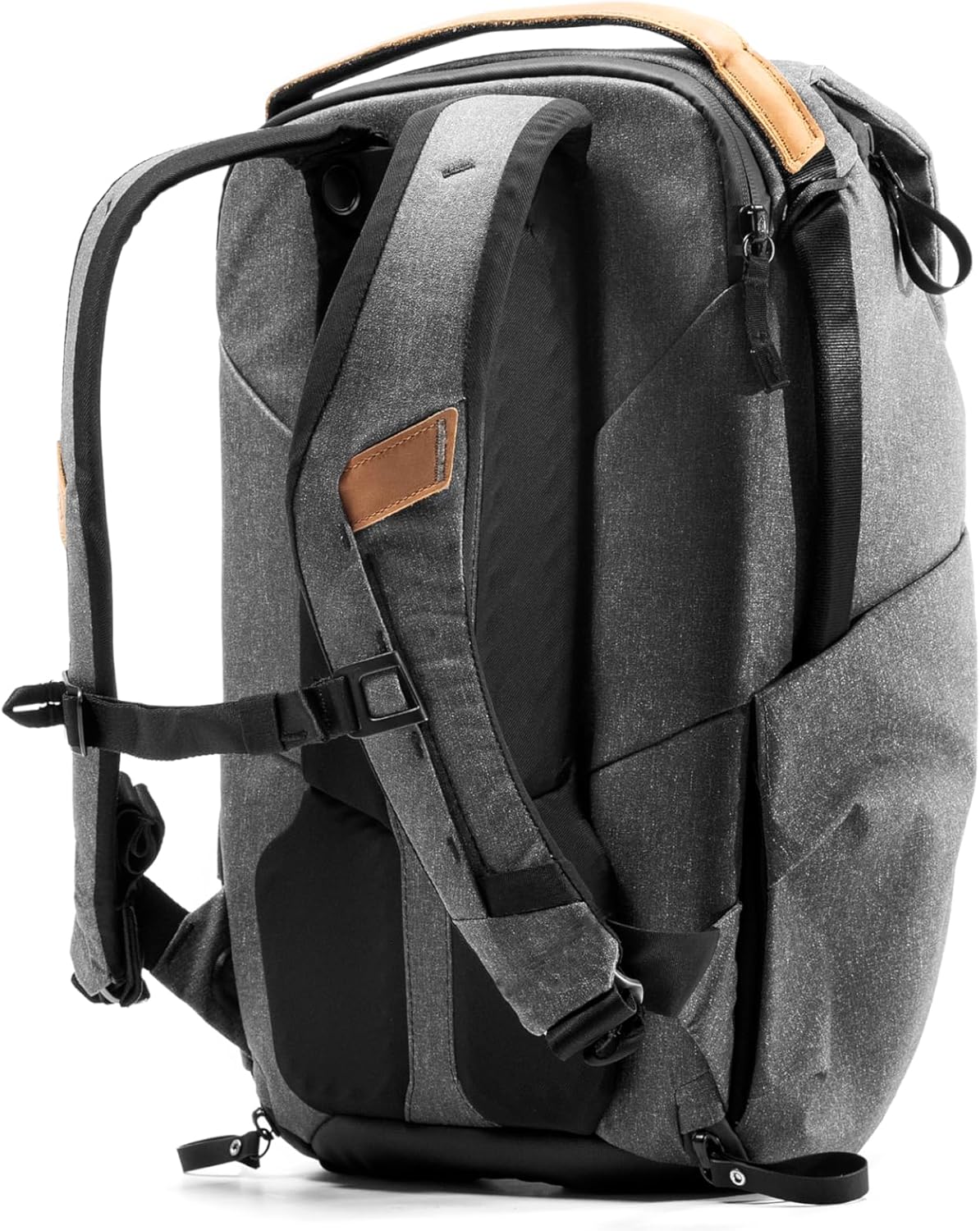 Peak Design Everyday Backpack 20L, Charcoal, MagLatch Top, Dual Side Access, FlexFold Dividers