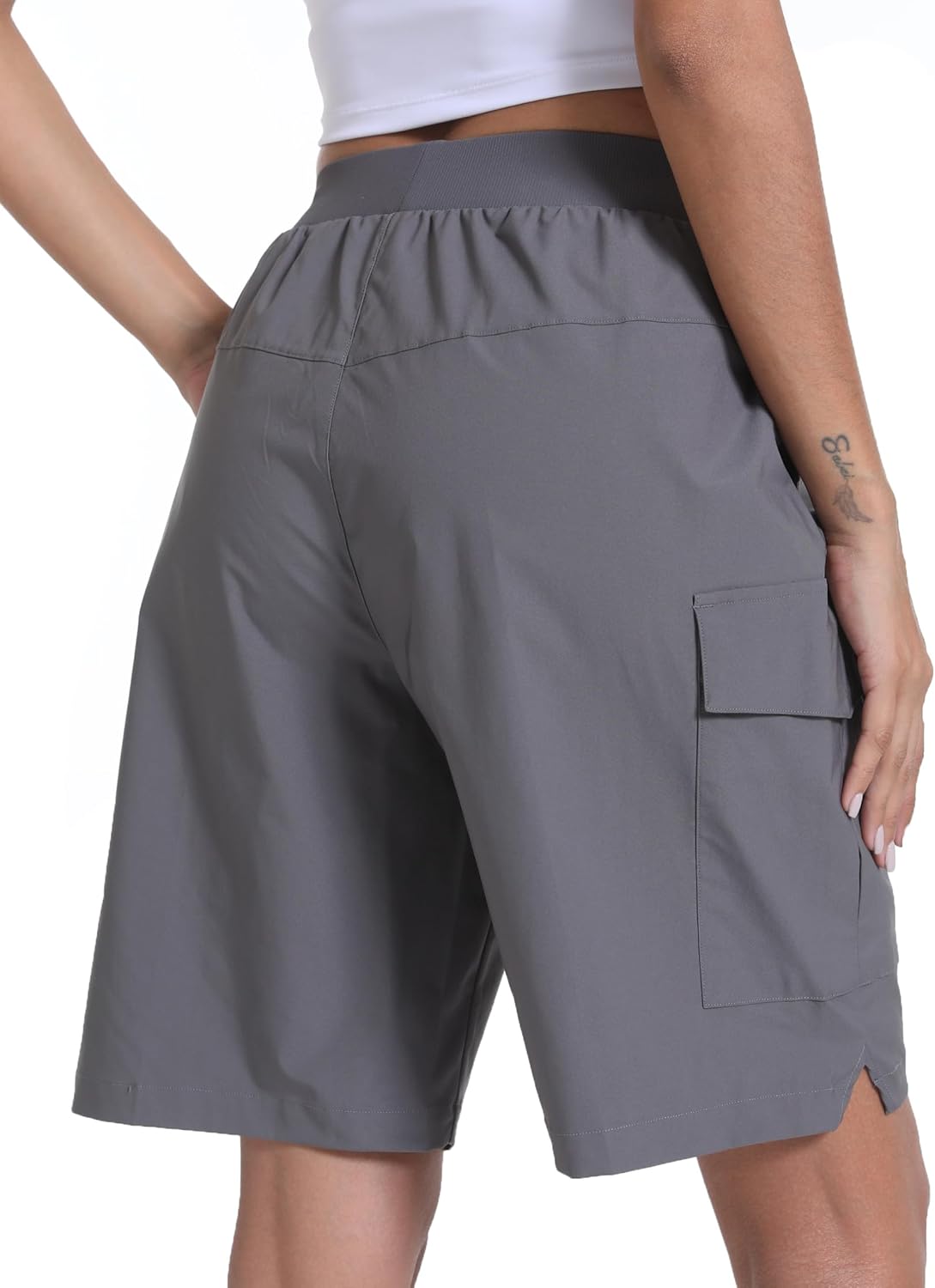 Women's Hiking Cargo Shorts Quick Dry Lightweight Shorts for Travel Athletic