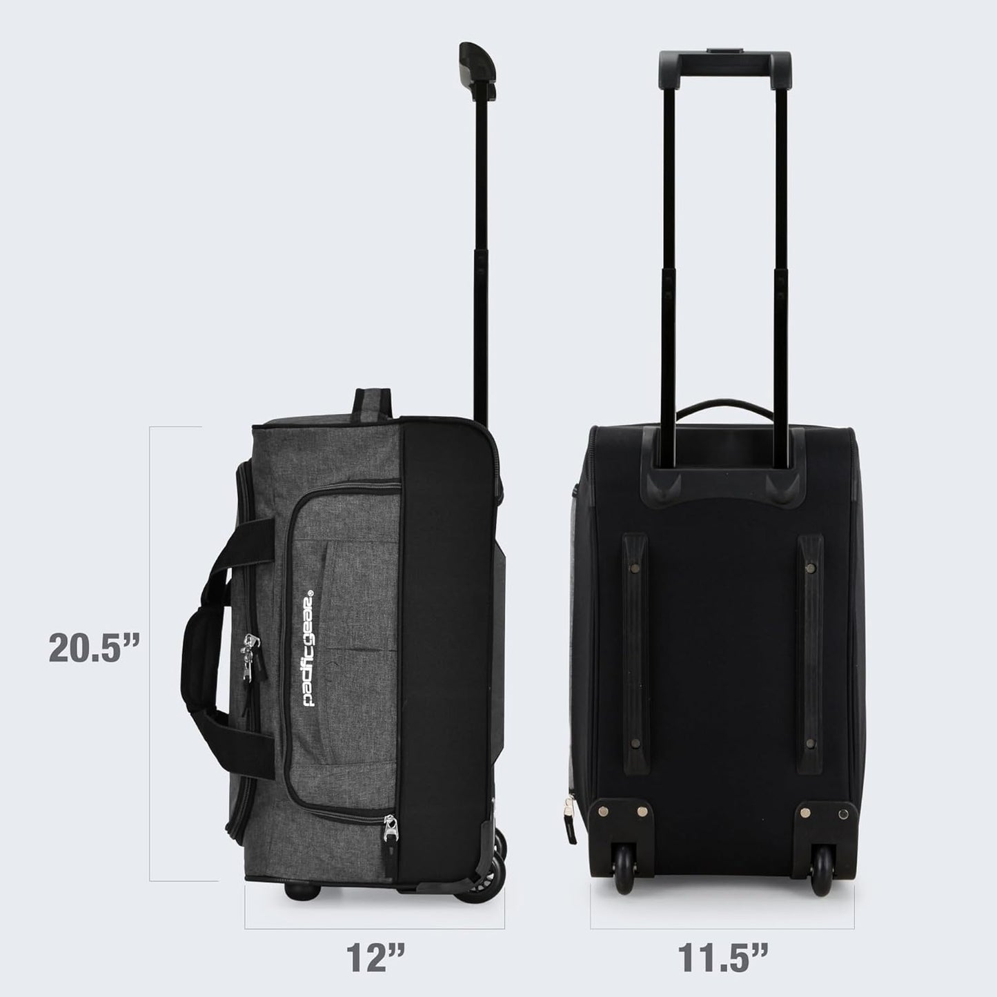 Pacific Gear Duffel Bag with Rolling Wheels