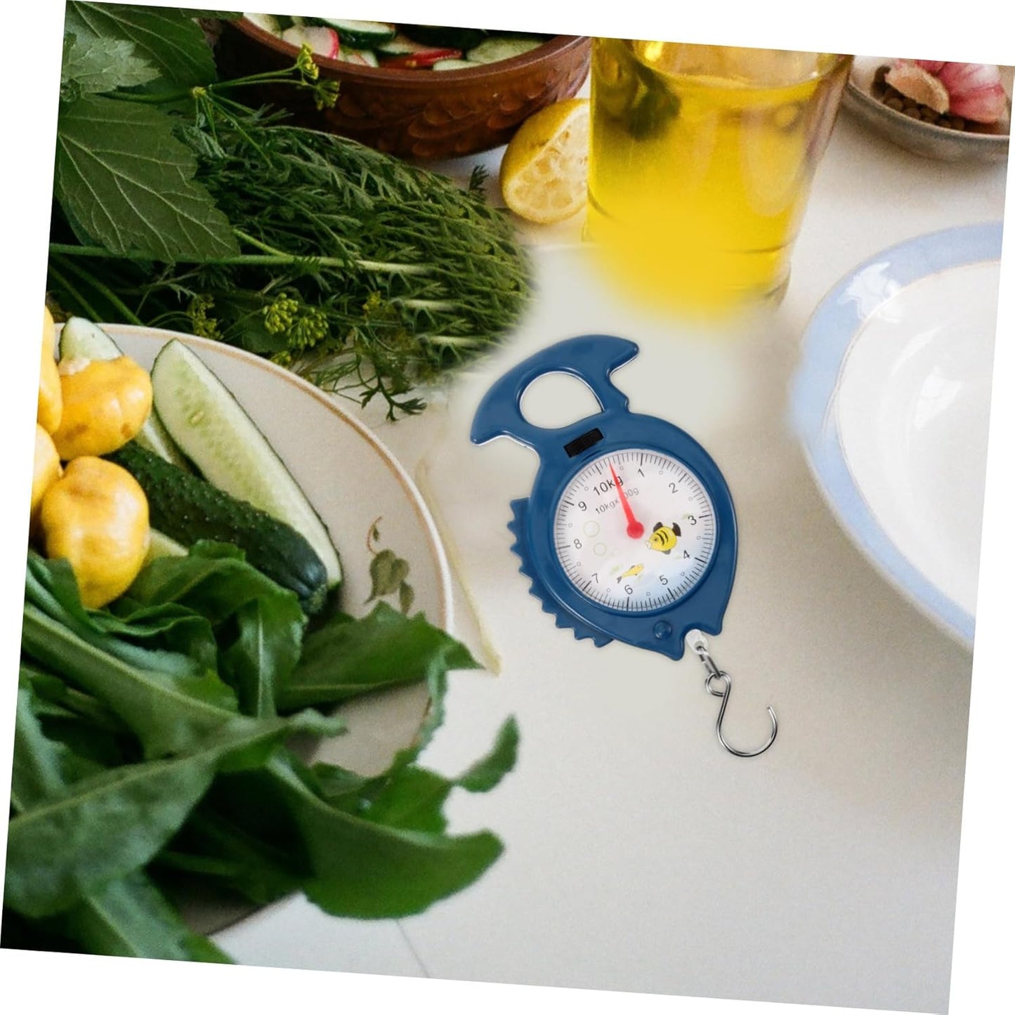 LIFKOME Manual Hanging Scale High Accuracy Small Scale for Luggage Kitchen and Outdoor Use