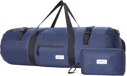Arxus Extra Large Duffle Bag for Travel Gym 90L 50L 30L Baseball Bat Sports Duffel Bags for Men with Shoulder Strap, Tent Storage Camping