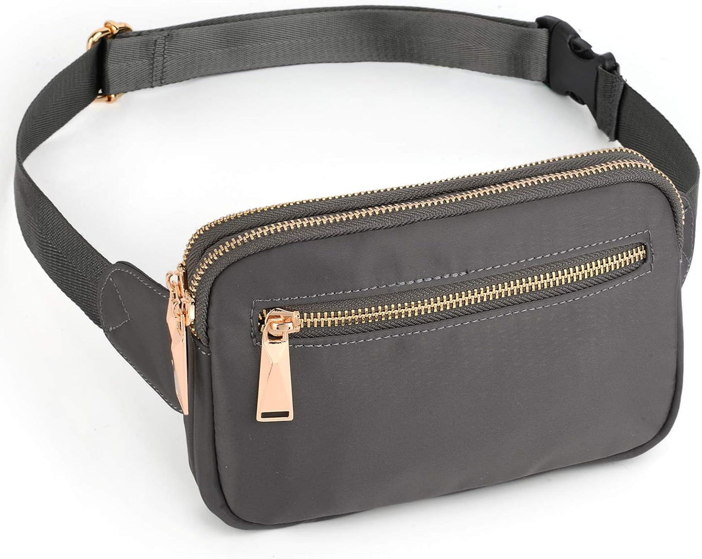 UTO Fanny Pack for Women Crossbody Trendy Fashion Belt Purse Chest Waist Hip Bumbag for Outdoor Shopping Travel Hiking