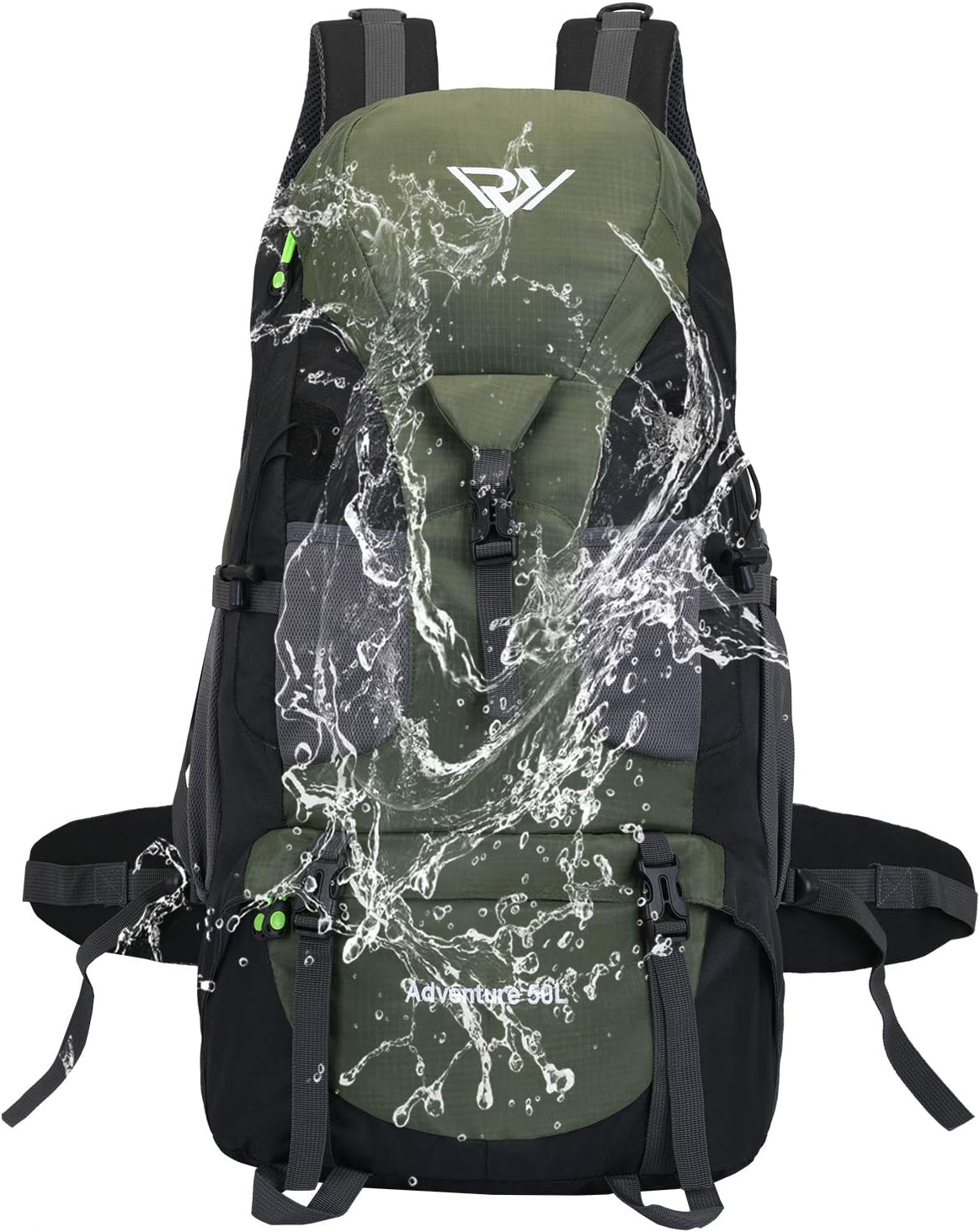 Hiking Backpack, 50l Camping Lightweight Bag for Outdoor