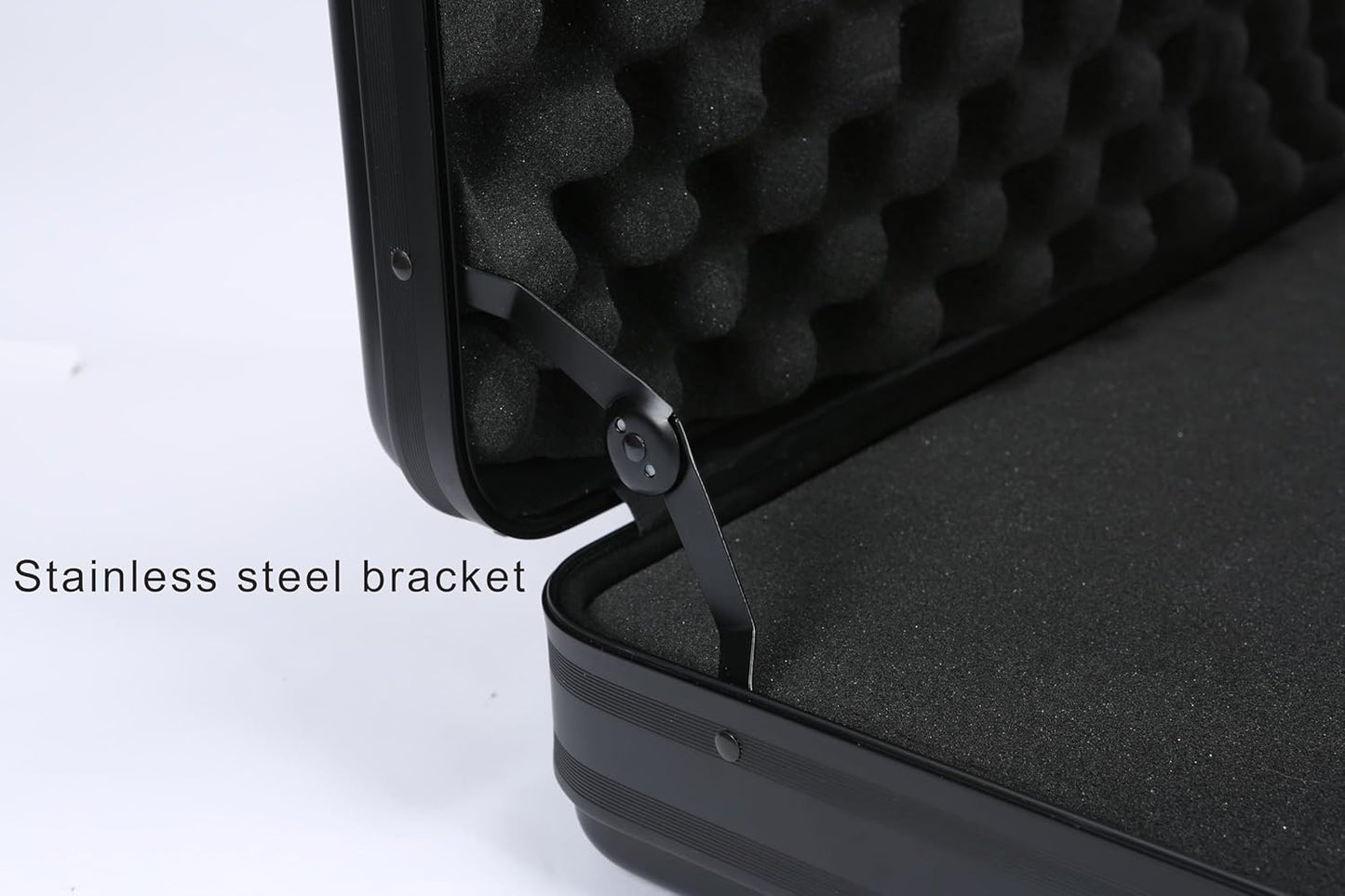 Aluminum Briefcase Metal Toolkit Box TSA Combination Lock Luxury Case with Foam for Wine/Jewellery/Watch/Equipment/Camera