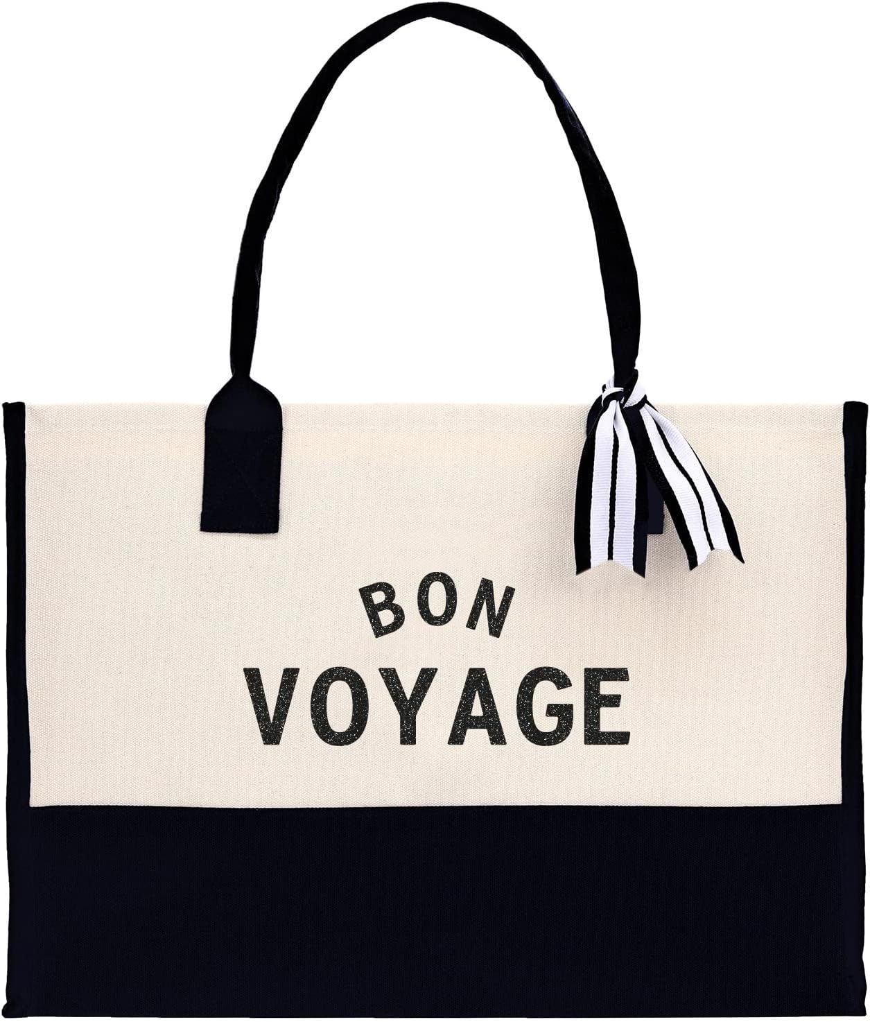 VANESSA ROSELLA Beach Tote Bag Large - Chic Tote Bag for Pool Gym Travel Cruise Picnic Road Trip