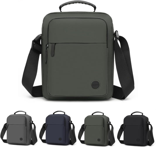 Small Messenger Bag for Men Women, Purse for Men Multi Pocket Purses Bag Hold Phone Handset Anti Theft